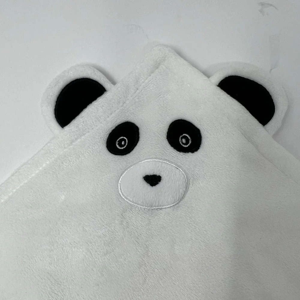 DaysU Baby Lovey Security Blanket Soft Minky Dots Embroidered Comfort Toy 15X15